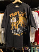 Camiseta VINTAGE TRAVIS SCOTT Preta - Pronta Entrega