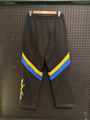 Calça Tracksuit Jordan Brasil Preto Amarelo 2026/27 - Pronta Entrega