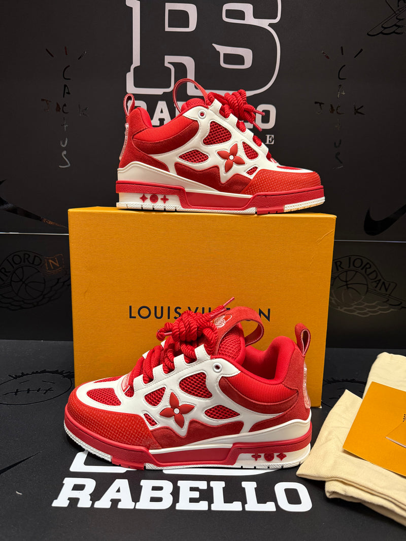 Tênis Louis Vuitton Skate LV Red - Pronta Entrega