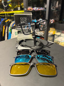 Óculos Rayban Armação Preto Clip-On 3 em 1 Multi Cores - Pronta Entrega