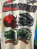 Camiseta Hellstar “Path to Paradise” Bege - Pronta Entrega