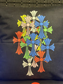 Almofada Chrome Hearts Multicruz Colors 30x30 - Pronta Entrega