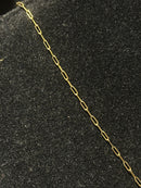 Corrente Cartier Banhada Pingente Escapulário Pai Nosso Espanhol 35 CM - Pronta Entrega