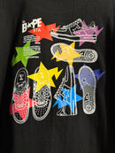 Camiseta BAPESTA Preta - Pronta Entrega