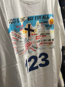 Camiseta RRR123 YHWH White - Pronta Entregaa