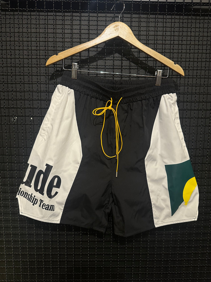 Short Rhude Rhude Logo Shell Drawstring - Pronta Entrega