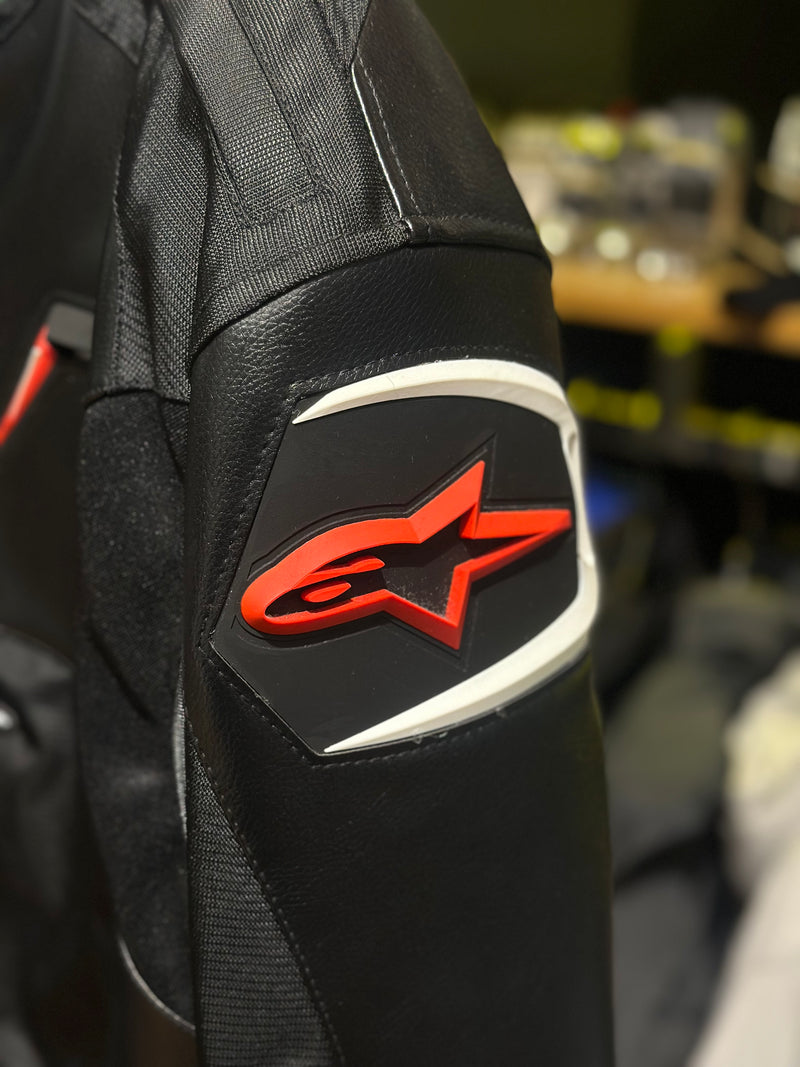 Jaqueta Alpinestars Advanced Black/Red - Pronta Entrega