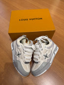 Tênis Louis Vuitton Skate White Grey - Pronta Entrega