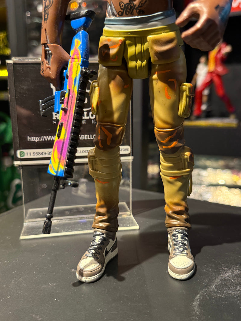 Action Figure Travis Scott Cactus Jack Fortnite 12" Duo Set - Pronta Entrega