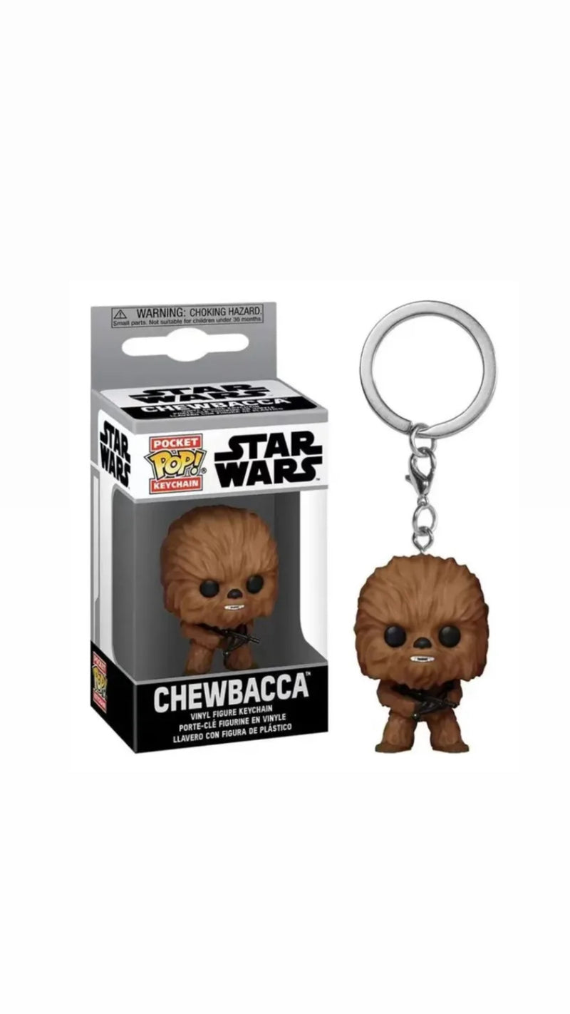 Chaveiro Funko Pocket Pop! Chewbacca - Star Wars - Pronta Entrega