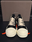 Tênis Rick Owens Low Sneaks Black Cream - Pronta Entrega