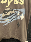 Camiseta Broken Planet “Into The Abyss” Brown - Pronta Entrega