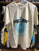 Camiseta Sp5der Off White Black/Blue - Pronta Entregaa