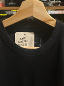Camisa Anti Social Social Club Preta Skull - Pronta Entrega