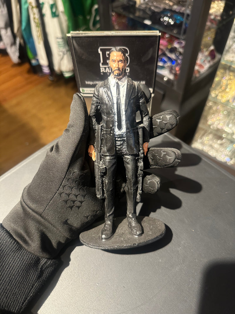 Boneco de Ação John Wick 20cm Resina - Pronta Entrega