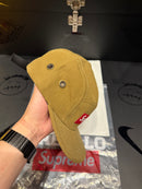 Boné Supreme 5 Panel Washed Canvas Camp Beige - Pronta Entrega