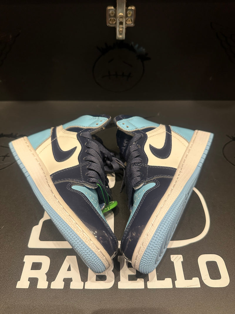 Tênis Nike Air Jordan 1 High UNC Patent - Pronta Entrega