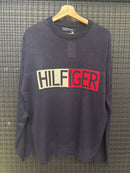 Suéter Tommy Hilfiger Azul/Vermelho - Pronta Entrega