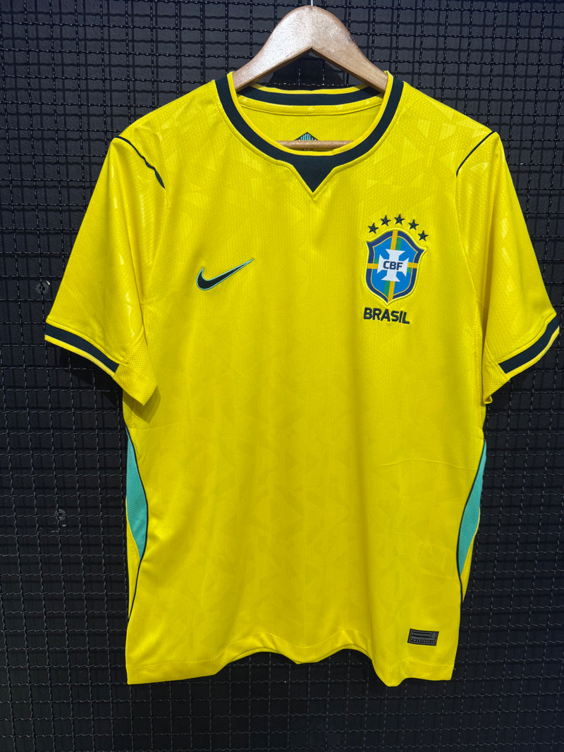 Camisa Seleção Brasil 2026 Amarela Nike Torcedor Amarelo Copa do Mundo - Pronta Entrega