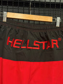 Calça Cargo Hellstar Black Red - Pronta Entrega
