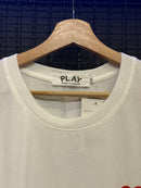 Camiseta Comme des Garçons Red Heart White - Pronta Entrega