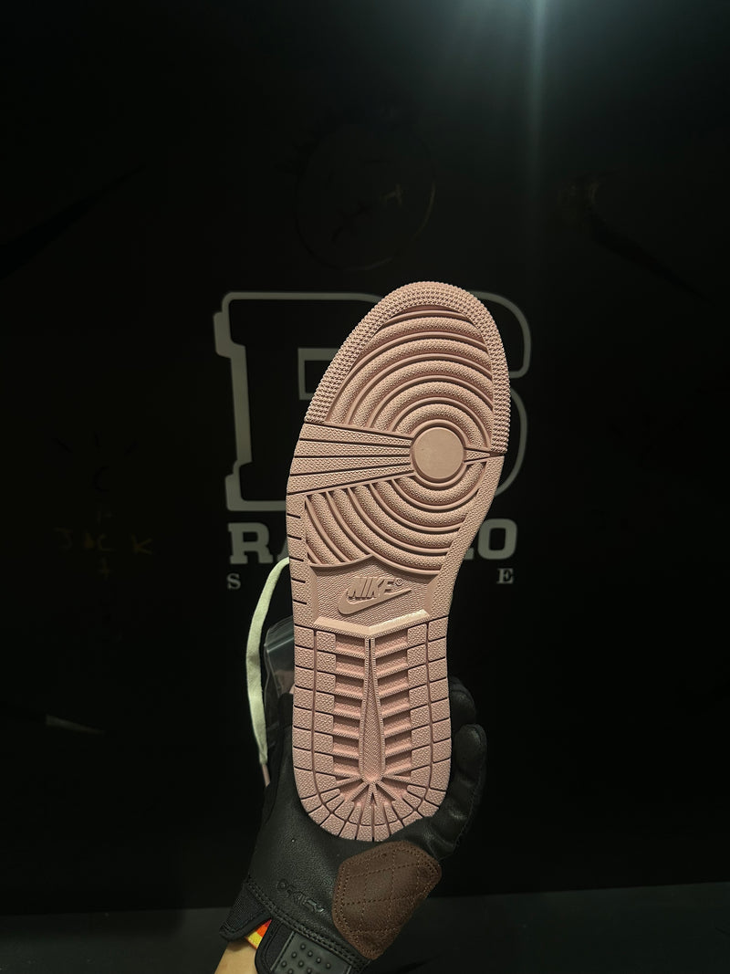Tênis Jordan 1 Low Travis Scott Pink Brown - Pronta Entrega