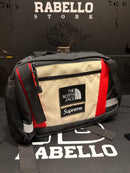 Bolsa Supreme X North Face Expedition Waist Bag Vermelho Preto - Pronta Entrega