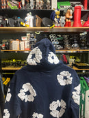 Conjunto Denim Tears Moletom The Cotton Wreath Blue - Pronta Entrega