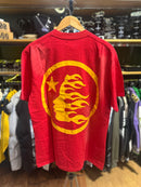 Camiseta Hellstar “No Guts No Glory” Vermelha - Pronta Entrega