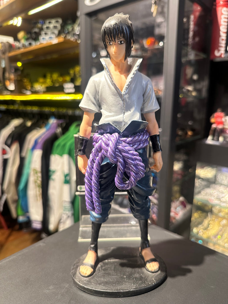 Boneco de Resina  Naruto Shippuden Sasuke Uchiha 29cm Resina - Pronta Entrega