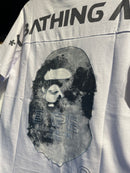 Camiseta BAPE Branco - Pronta Entrega