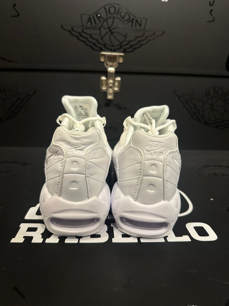 Tênis Nike Air Max 95 Triple White - Pronta Entrega