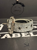 Cinto Strass Zicornia Cravejada - Pronta Entrega