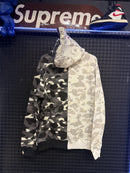 Jaqueta Bape Shark Duo Camo Black White - Pronta Entrega