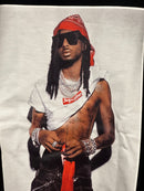 Camiseta SUPREME Playboi Carti Preta - Pronta Entregar