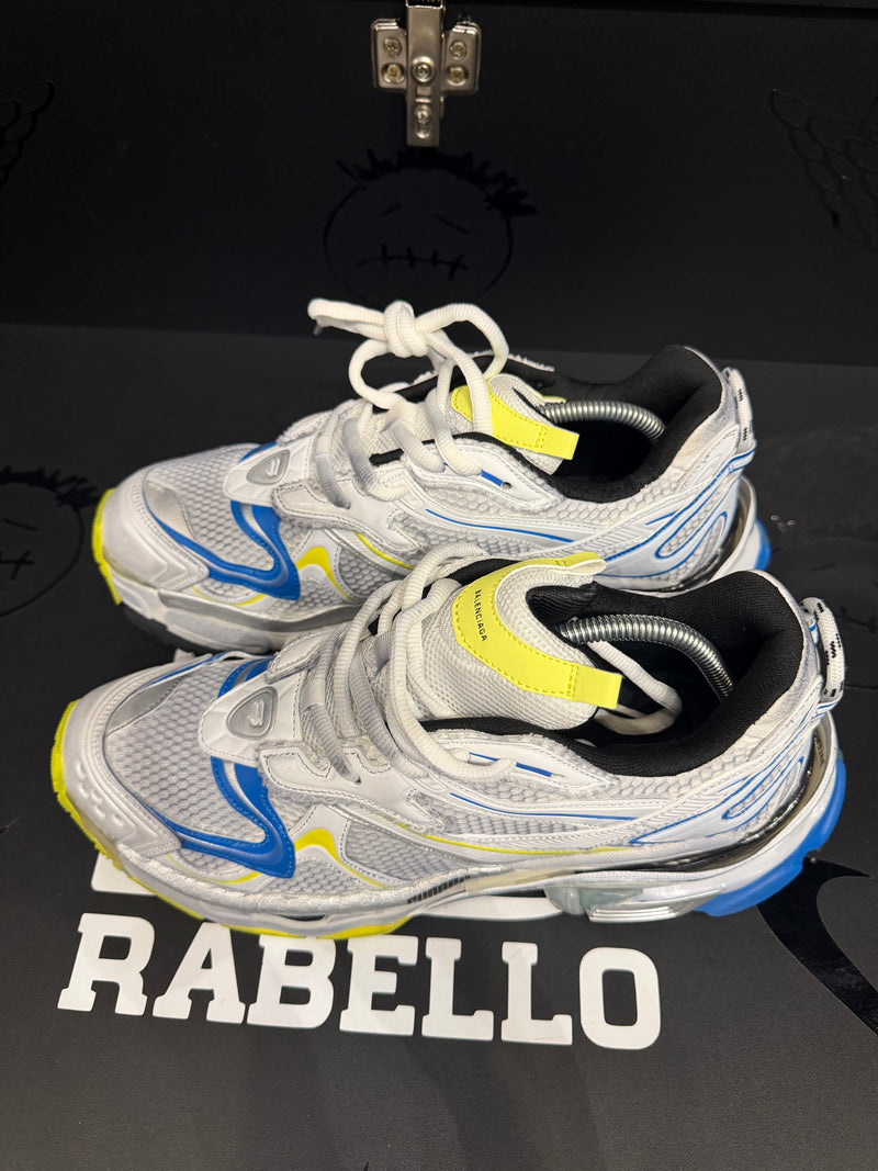 BALENCIAGA RUNNER 2.0 スニーカー 40 Tênis Balenciaga Runner 2.0 White Yellow Blue - Pronta Entrega
