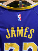 Jersey Air Jordan NBA Los Angeles Lakers Purple LeBron James