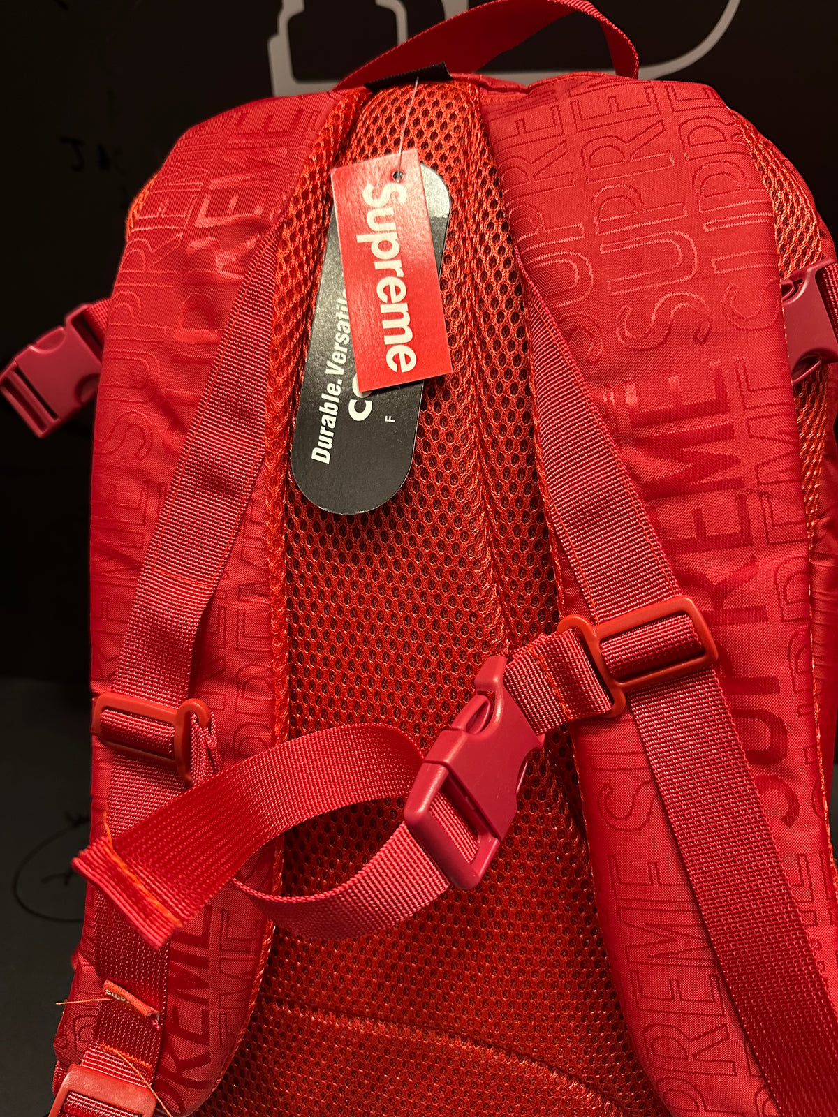 Mochila Supreme 19SS BackPack Vermelha Red - Pronta Entrega