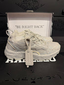 Tênis Off-White Be Right Back Prata Cravejado - Pronta Entrega