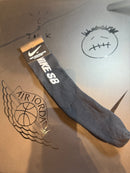Meia Nike SB Sport Cano Alto Preto - Pronta Entrega