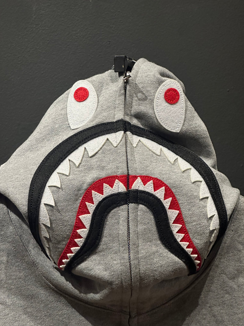 Jaqueta Bape Camo Shark Gray Full Zip - Pronta Entrega