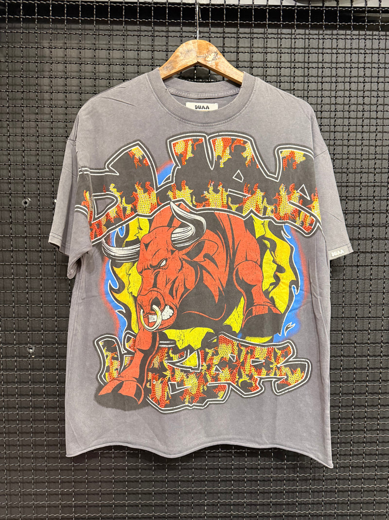 Camiseta Duaa Bullish Grey - Pronta Entrega