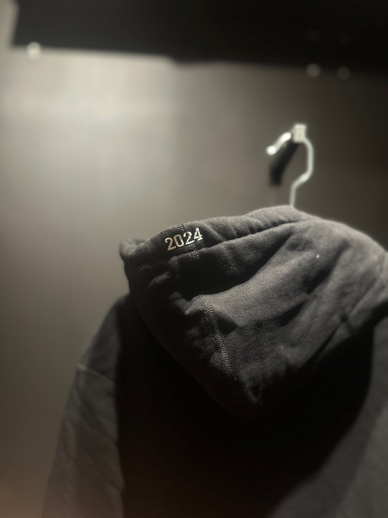 Moletom Supreme Logo “2024” Black - Pronta Entrega