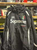 Conjunto Umbro x Supreme ltalia Preto - Pronta Entrega