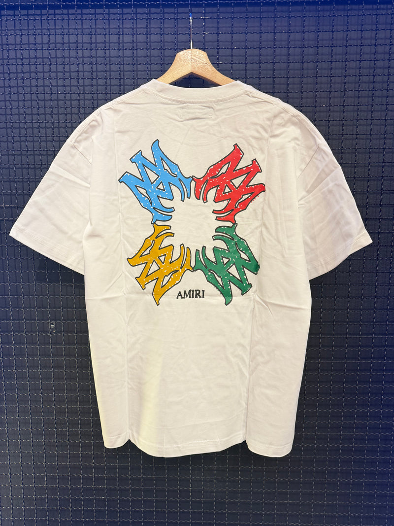 Camiseta Amiri Kids Branca - Pronta Entrega