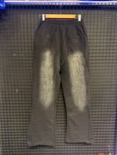 Calça Hellstar High Street Moletom Destonado Preto - Pronta Entrega