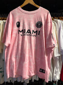 Camiseta BAPE X MIAMI ‘A Abathing Ape’ Rosa - Pronta Entrega