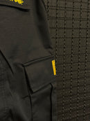 Calça Corteiz Guerillaz Cargo Black/Yellow - Pronta Entrega