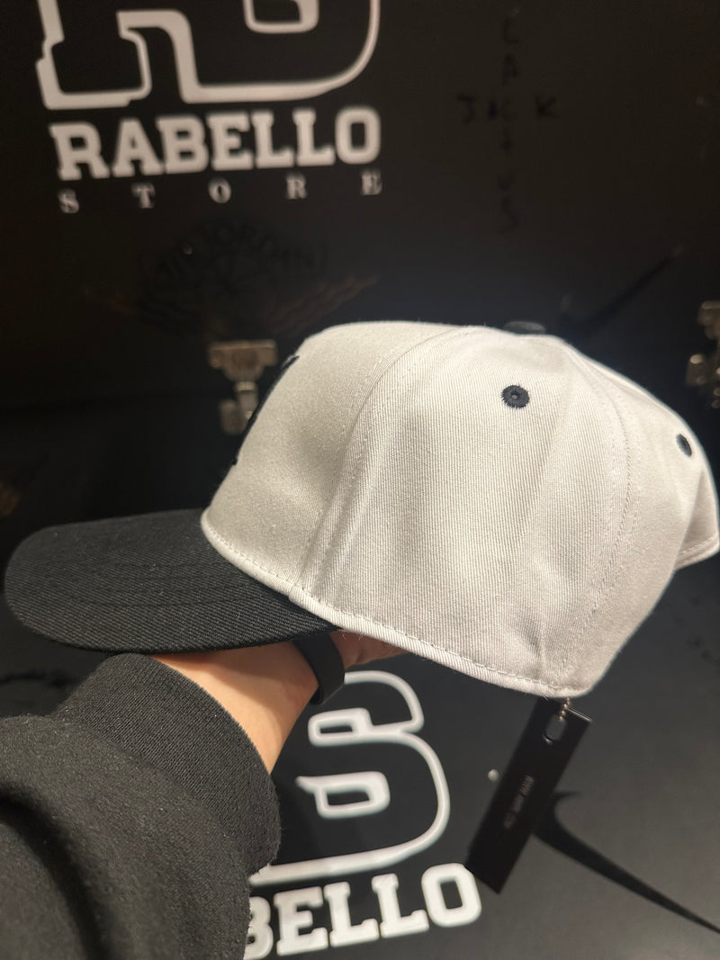 Boné Aba Curva Beisebol Amiri MA Black White - Pronta Entrega