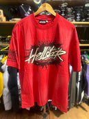 Camiseta Hellstar Records Vermelha - Pronta Entrega